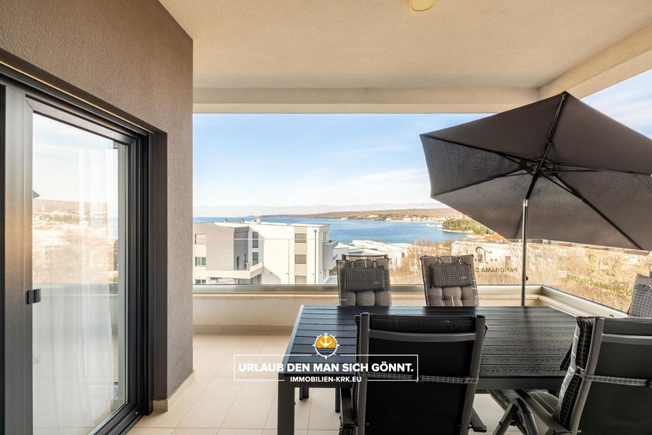 Penthouse Panorama Deluxe In Malinska Apartment Exterior photo