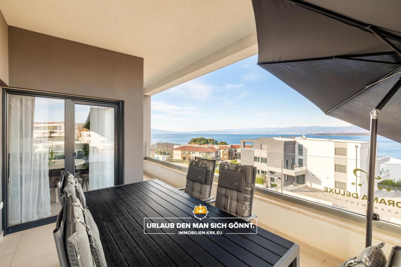 Penthouse Panorama Deluxe In Malinska Apartment Exterior photo